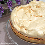 Tarta budyniowa z bezą