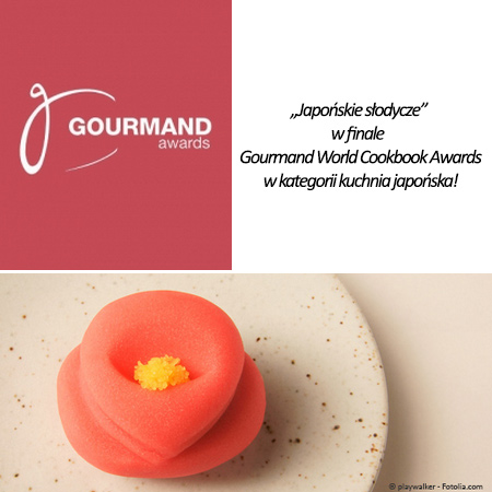 "Japońskie słodycze" w finale Gourmand World Cookbook Awards!