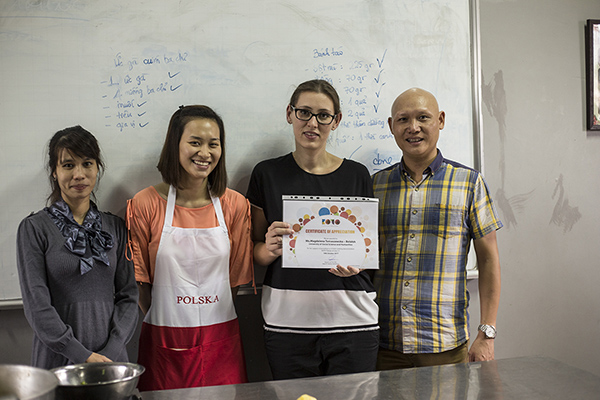 Promocja kuchni polskiej w Hanoi